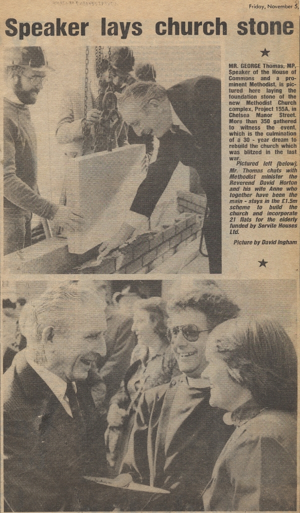 19821105 PROJECT 155A GEORGE THOMAS LAYS FOUNDATION STONE DAVID HORTON CN.jpg